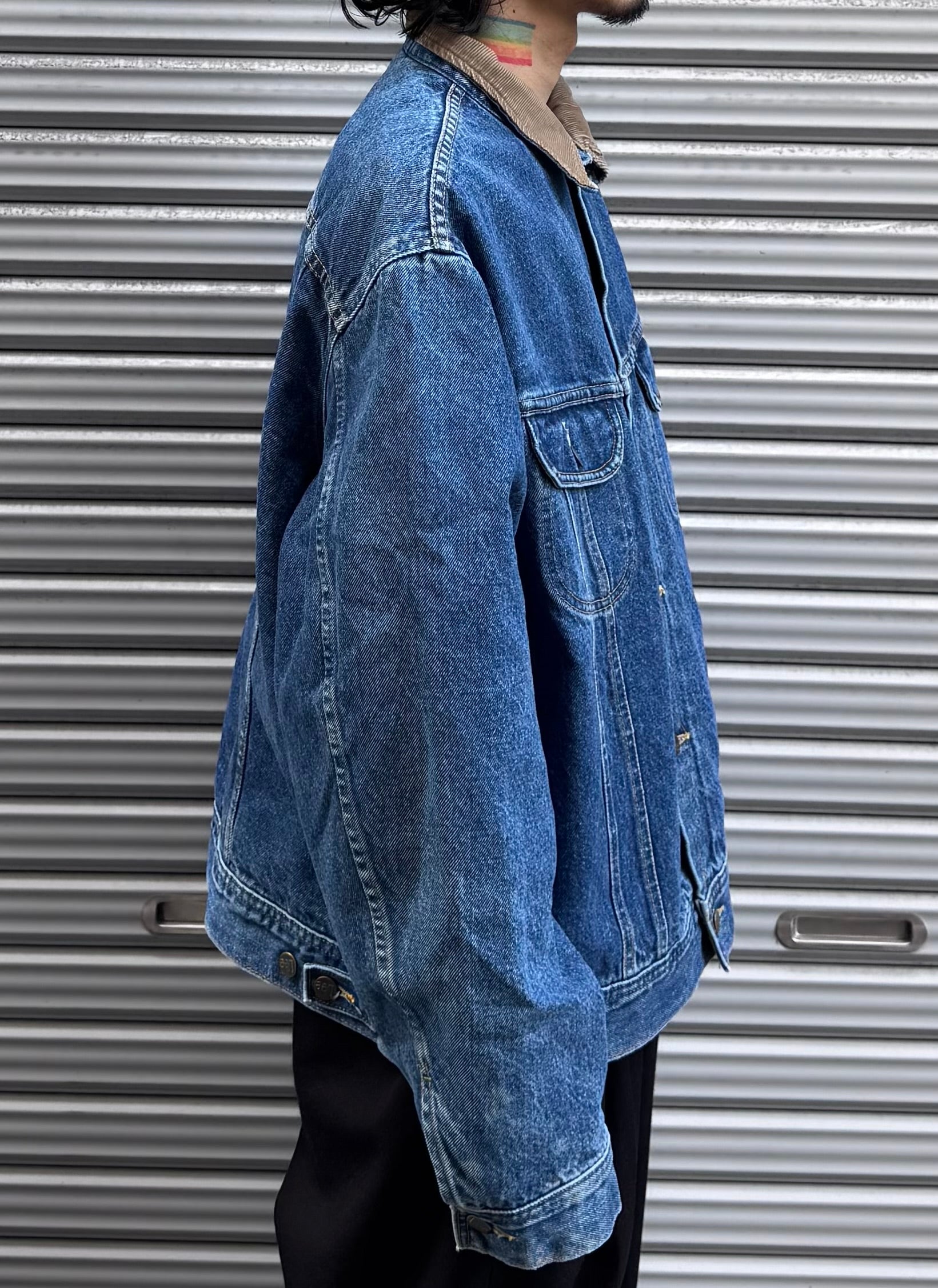 90's Lee「STORM RIDER」裏地付きデニムジャケット