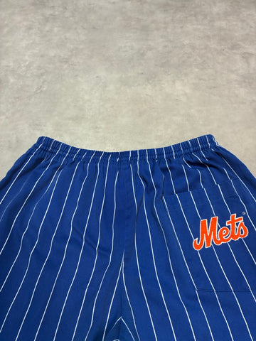 90's STARTER「MLB New York Mets」ストライプショーツ