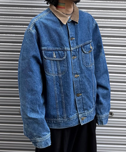 90's Lee「STORM RIDER」裏地付きデニムジャケット