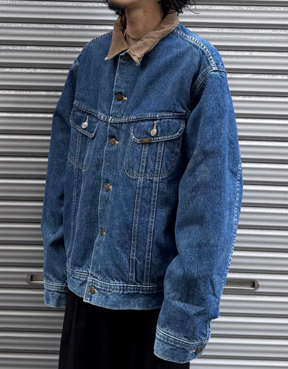 90's Lee「STORM RIDER」裏地付きデニムジャケット