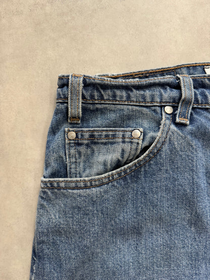 90's LEVI'S SILVER TAB「baggy」USA製 デニムショーツ
