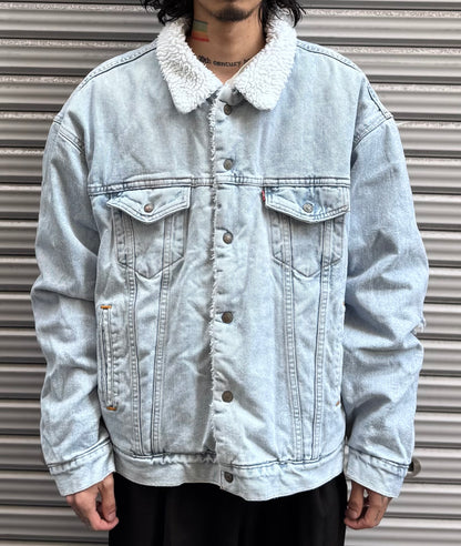 90's Levi's「AUTHENTIC」デニムボアジャケット