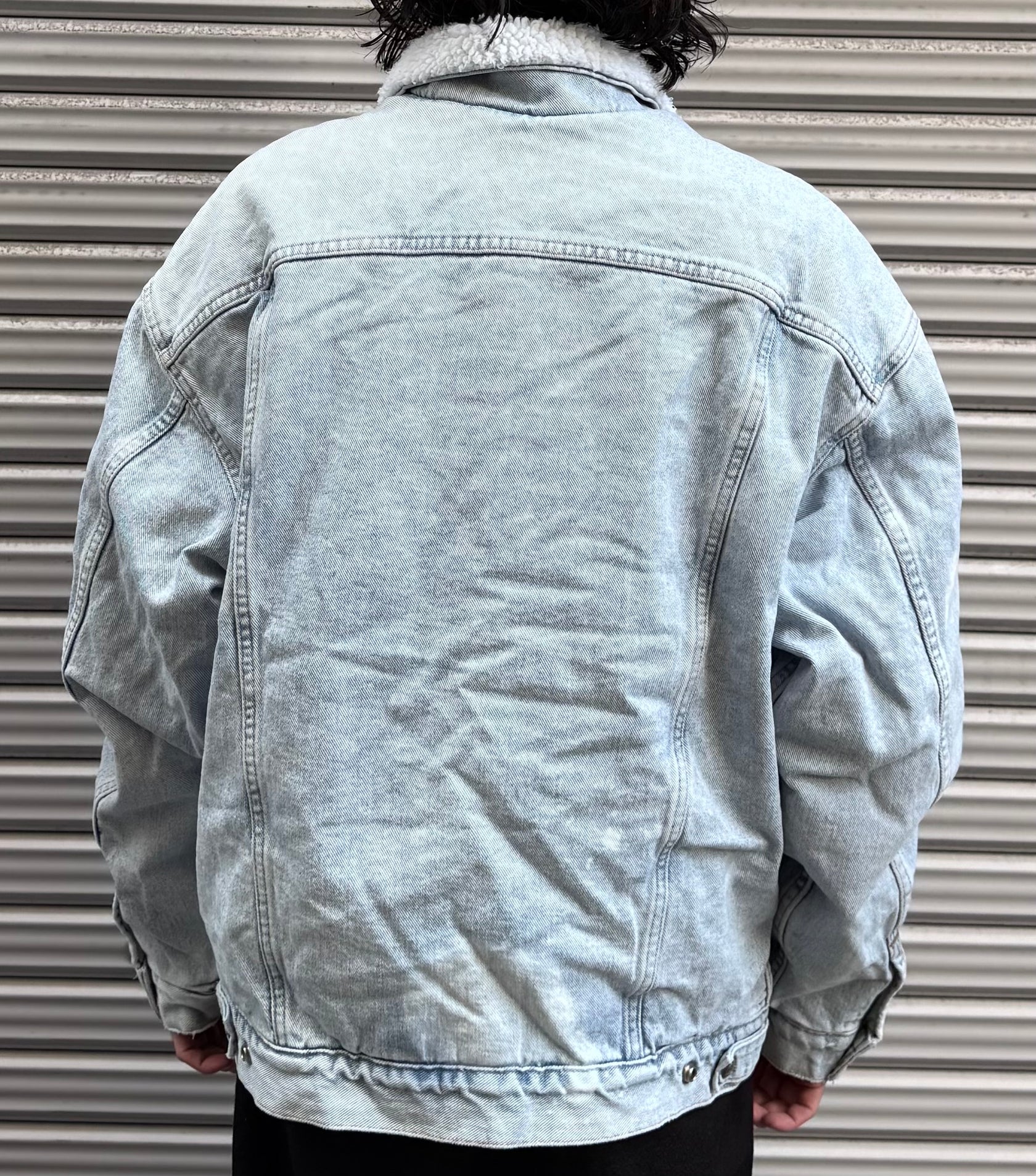 90's Levi's「AUTHENTIC」デニムボアジャケット