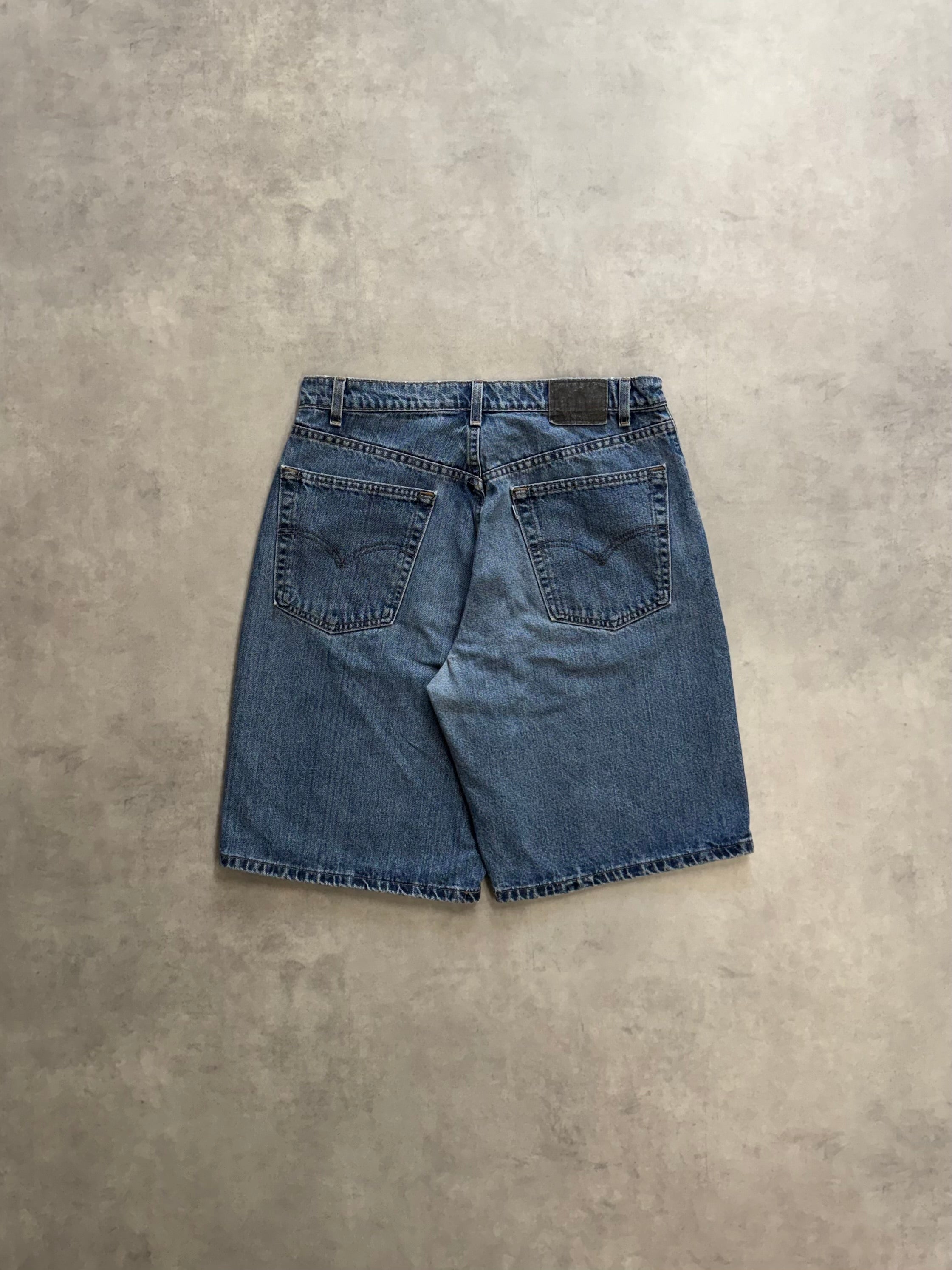 kayapac90☆USA☆リーバイス☆シルバータブ☆デニムショーツ☆ 90's LEVI'S SILVER TAB「baggy」USA製 デニムショーツ – FUJI STORE
