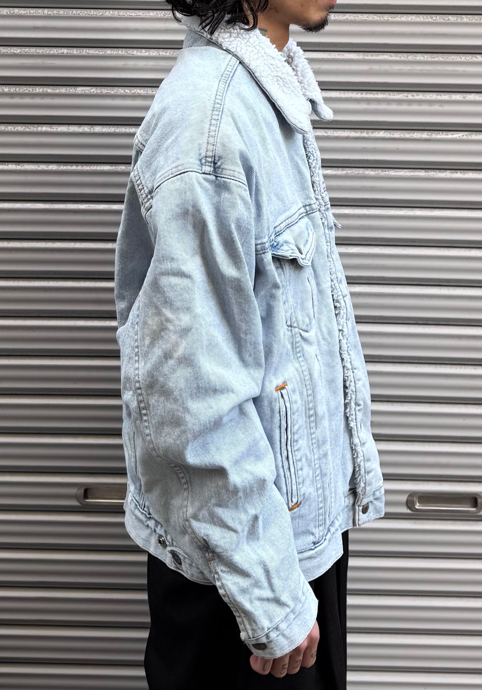 90's Levi's「AUTHENTIC」デニムボアジャケット