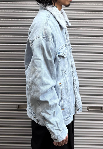 90's Levi's「AUTHENTIC」デニムボアジャケット