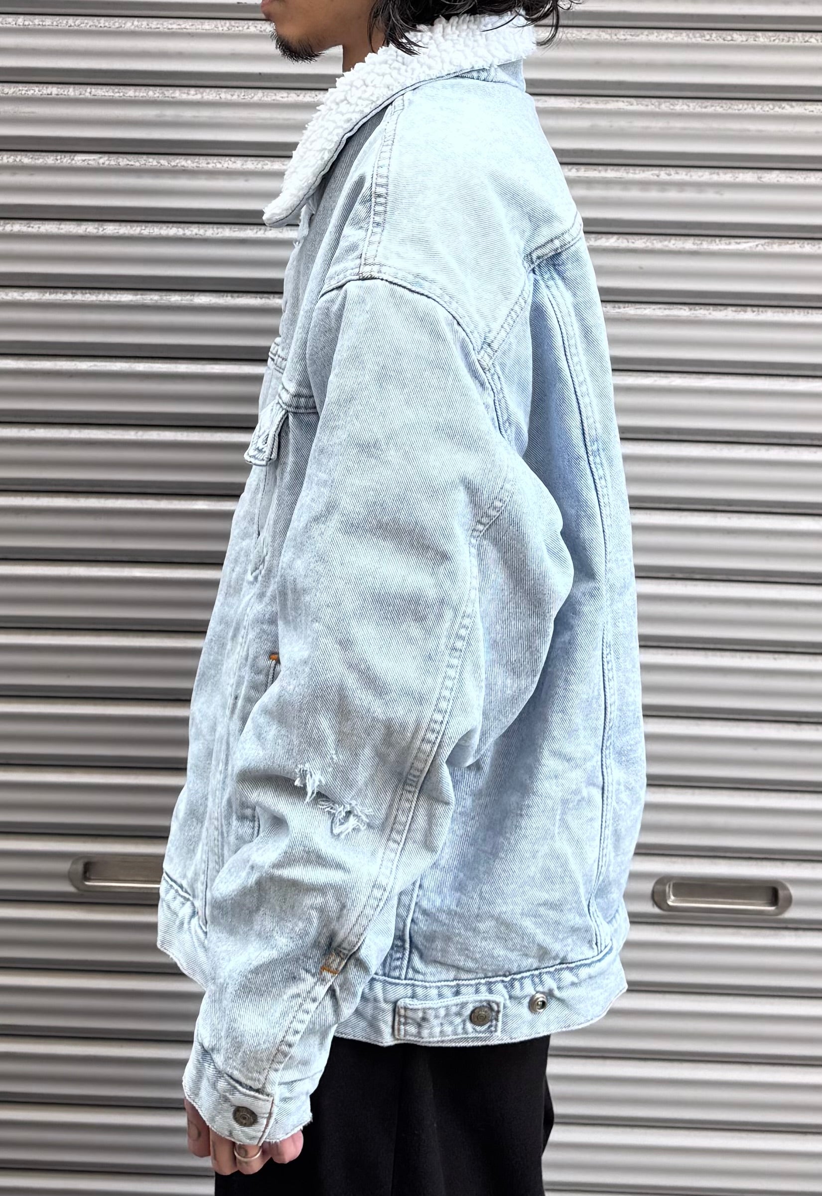 90's Levi's「AUTHENTIC」デニムボアジャケット