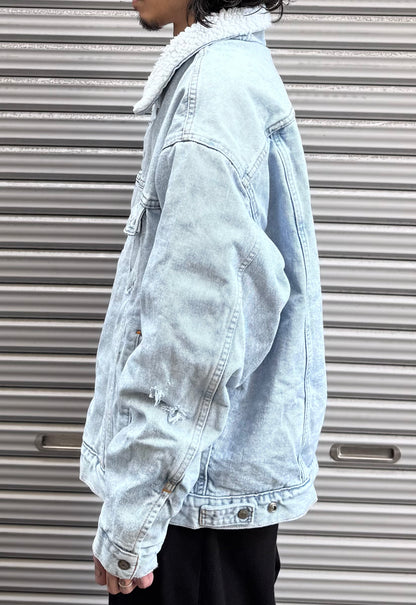 90's Levi's「AUTHENTIC」デニムボアジャケット