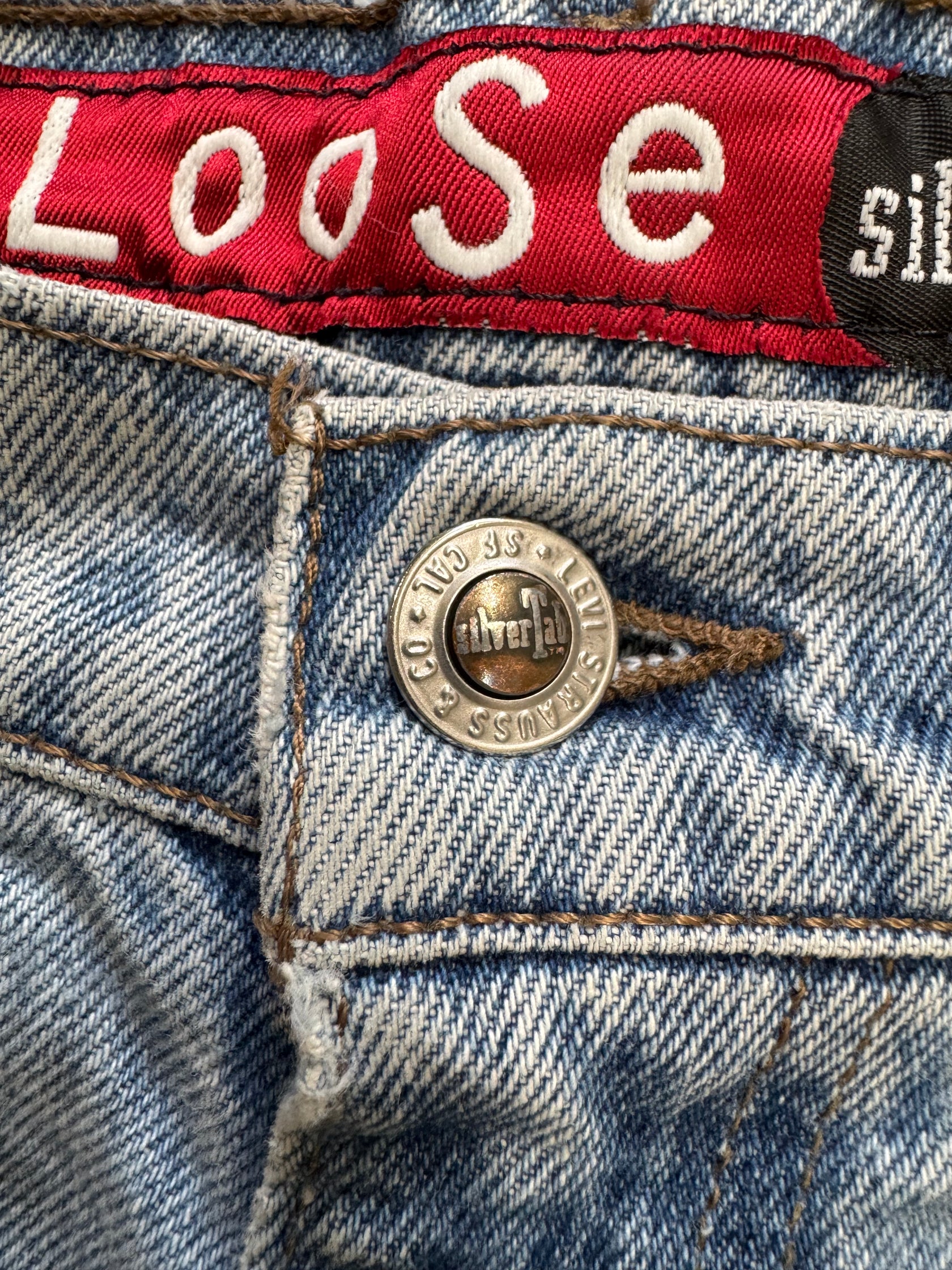 90's LEVI'S SILVER TAB「LooSe」USA製 デニムショーツ