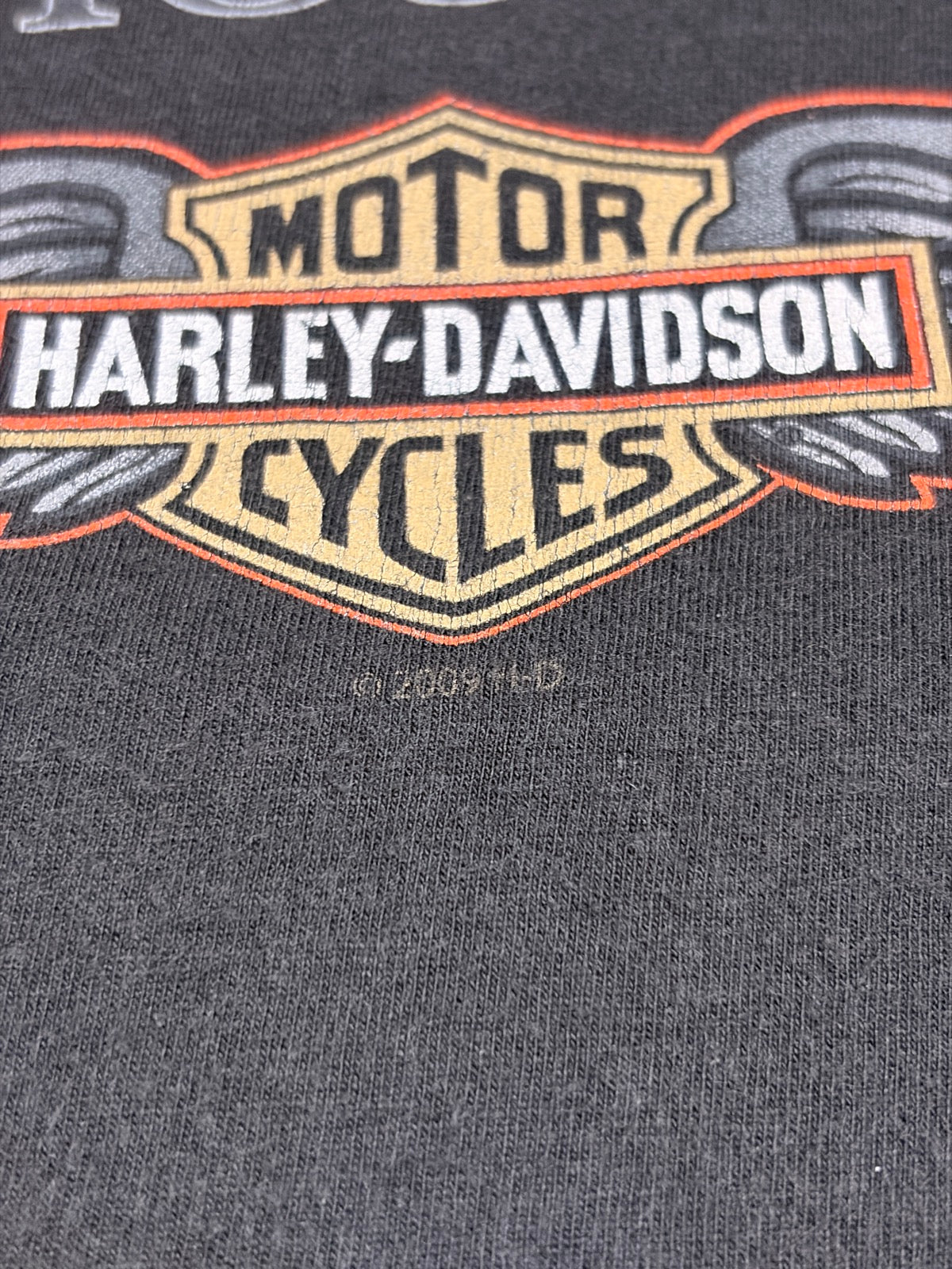 00's HARLEY-DAVIDSON「LIFE BEGINS WHEN YOU GET ONE」ハーレーTシャツ