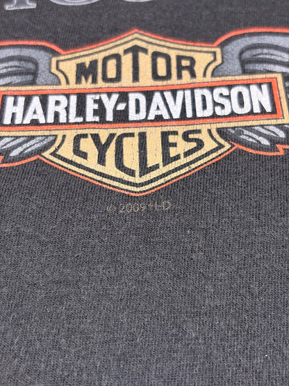 00's HARLEY-DAVIDSON「LIFE BEGINS WHEN YOU GET ONE」ハーレーTシャツ