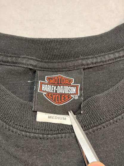 00's HARLEY-DAVIDSON「LIFE BEGINS WHEN YOU GET ONE」ハーレーTシャツ