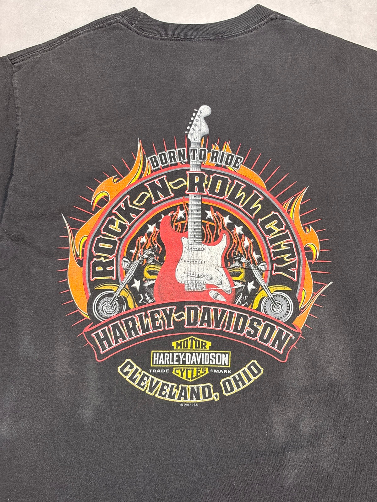 00's HARLEY-DAVIDSON「LIFE BEGINS WHEN YOU GET ONE」ハーレーTシャツ