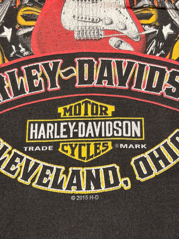 00's HARLEY-DAVIDSON「LIFE BEGINS WHEN YOU GET ONE」ハーレーTシャツ