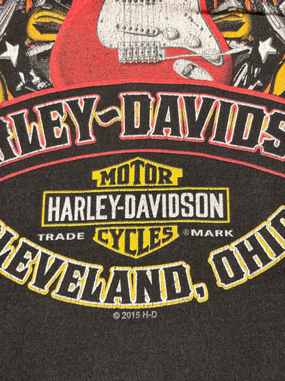 00's HARLEY-DAVIDSON「LIFE BEGINS WHEN YOU GET ONE」ハーレーTシャツ