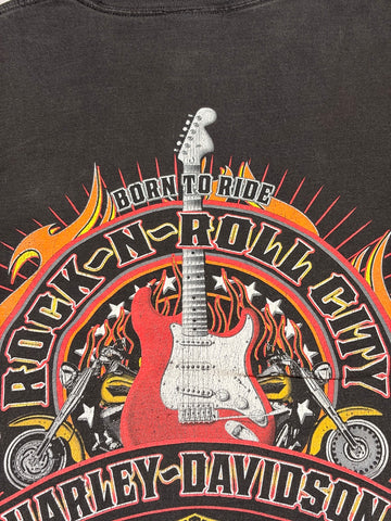 00's HARLEY-DAVIDSON「LIFE BEGINS WHEN YOU GET ONE」ハーレーTシャツ