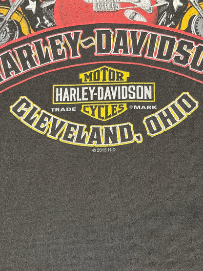 00's HARLEY-DAVIDSON「LIFE BEGINS WHEN YOU GET ONE」ハーレーTシャツ