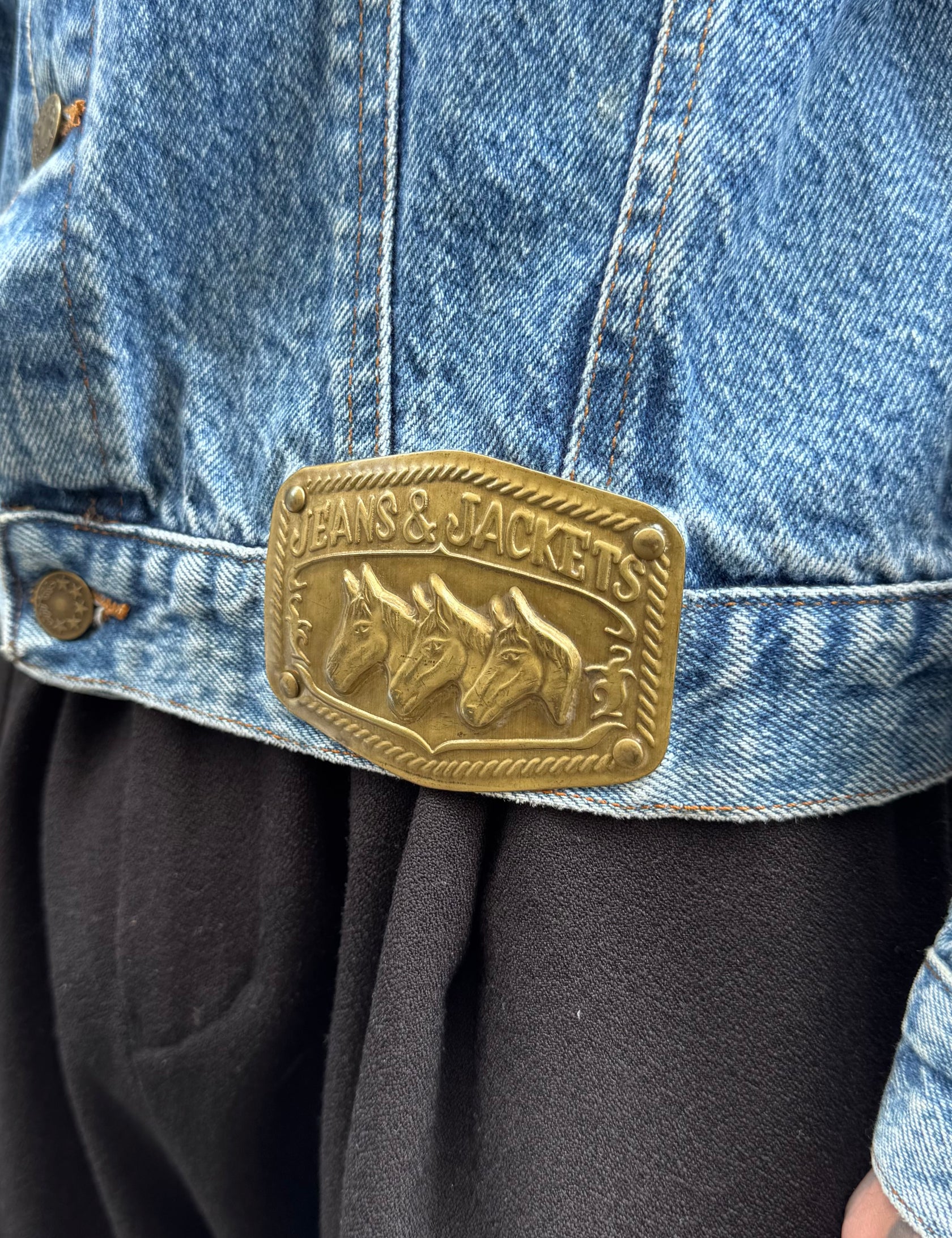 90's JEANS＆JACKETS「Pharaoh horse」デニムジャケット