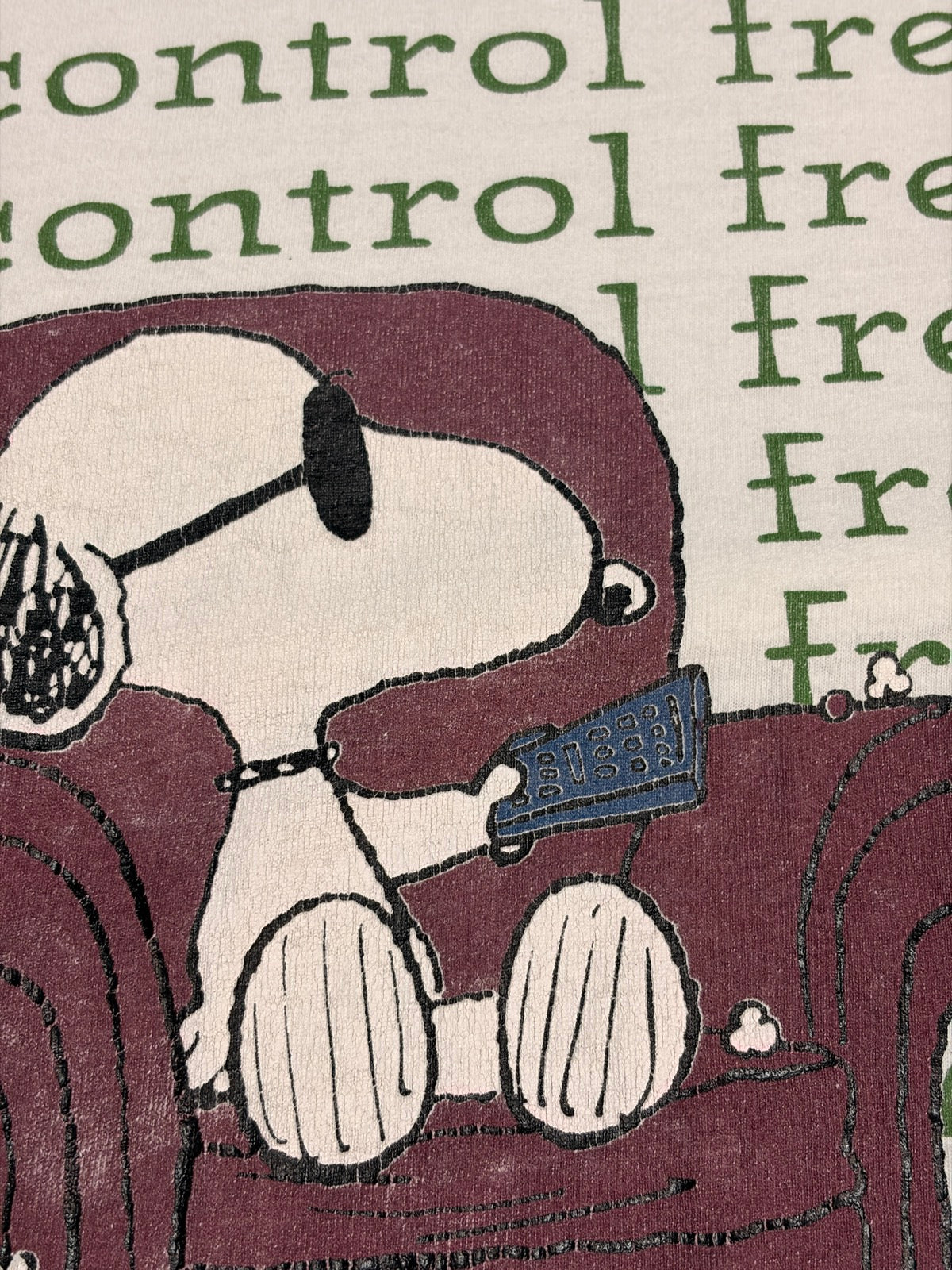 90's PEANUTS「SNOOPY」キャラクターTシャツ
