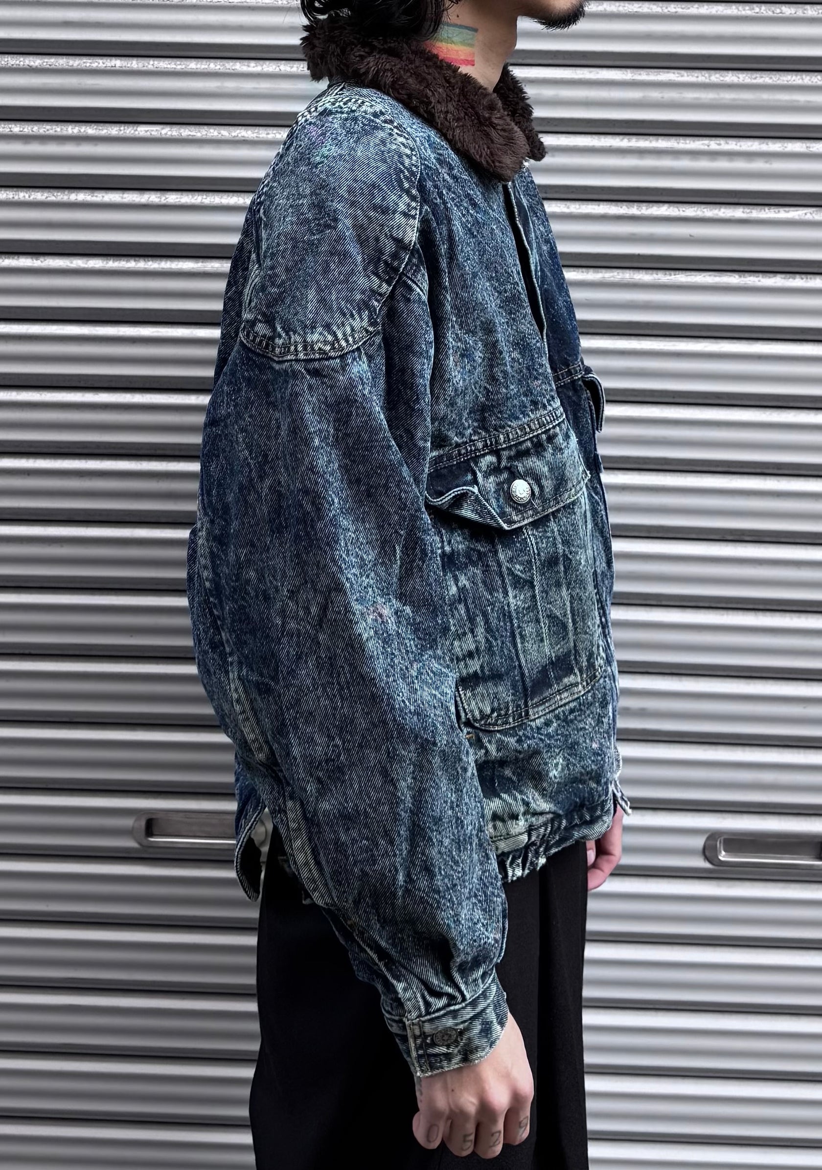 80's Levi's「75073」USA製　デニムボアジャケット