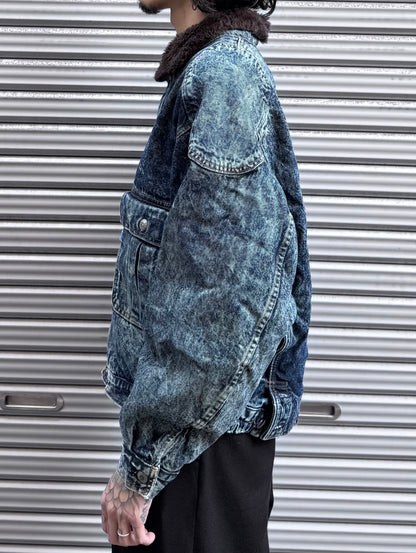 80's Levi's「75073」USA製　デニムボアジャケット