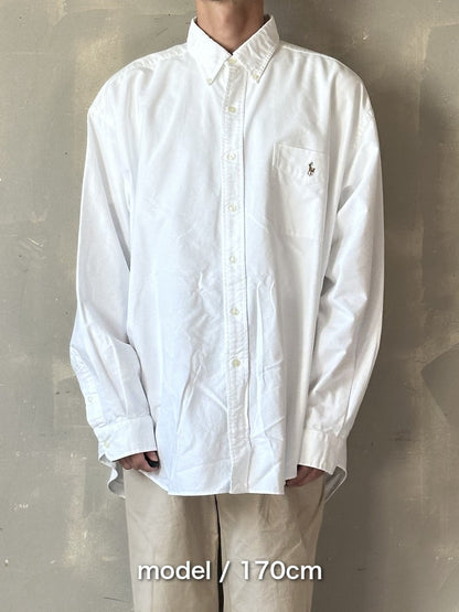 90's RALPH LAUREN「BIG SHIRT」長袖シャツ