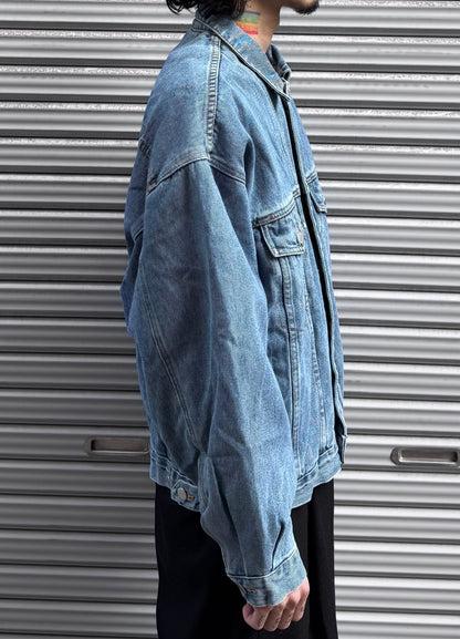 00's Eddie Bauer 裏地付きデニムジャケット
