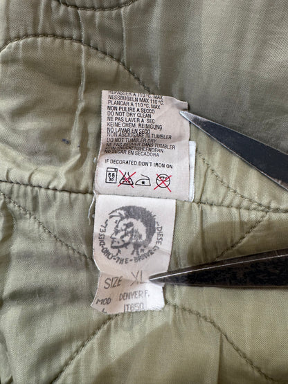 00's DIESEL 裏地付きデニムジャケット