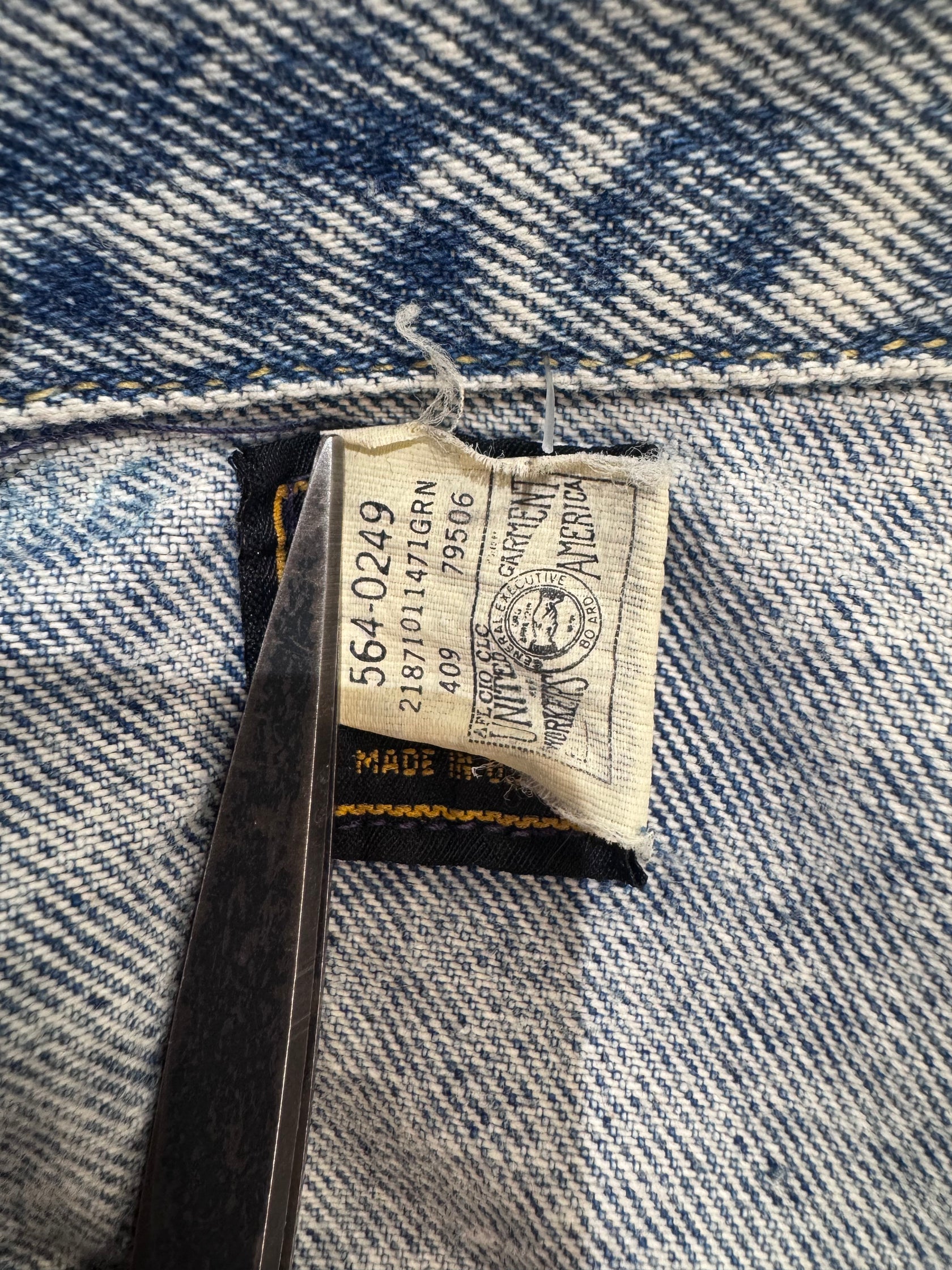 80's Lee「PATD-153438」デニムジャケット