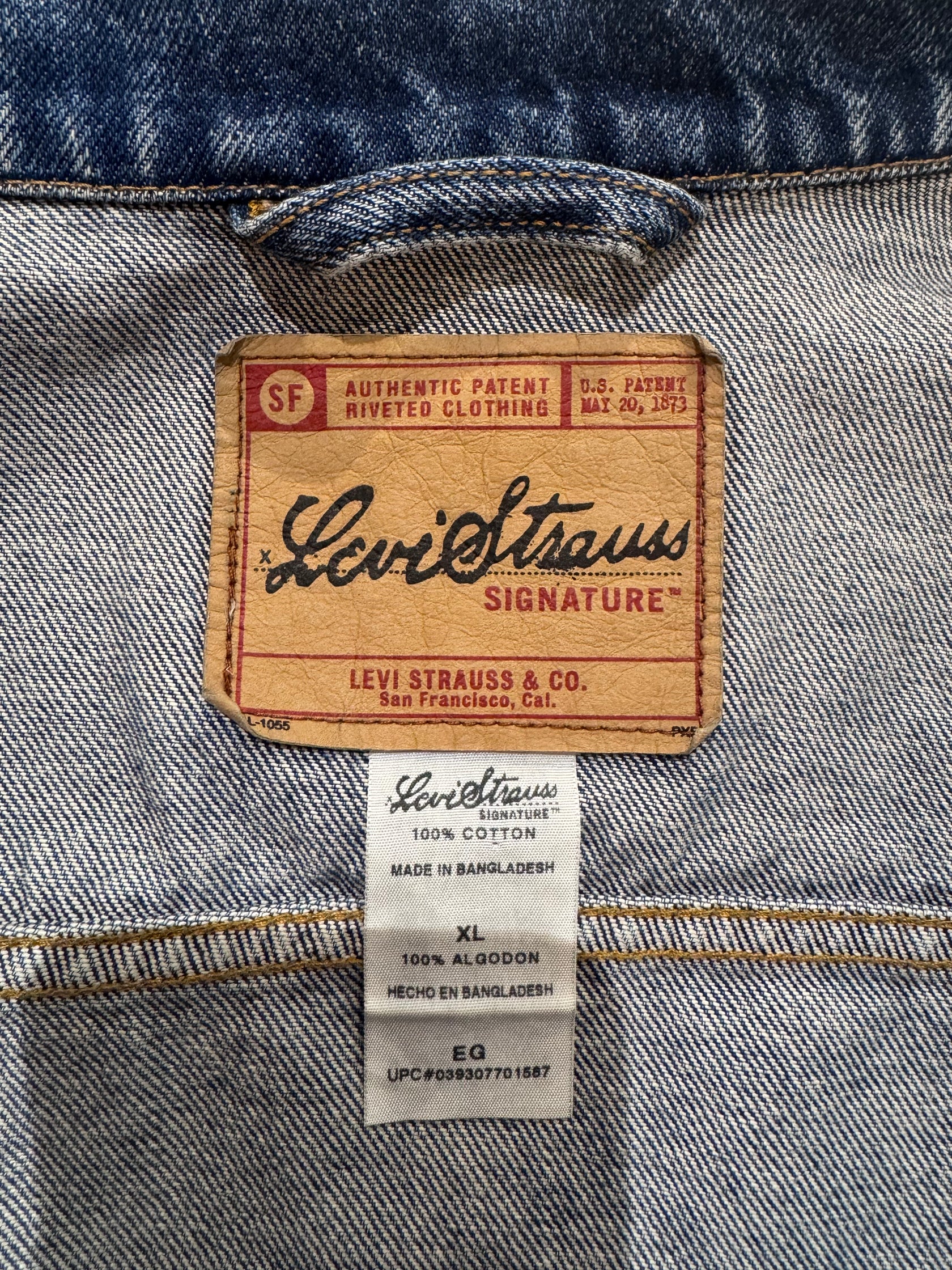 00's Levi's「SIGNATURE」デニムジャケット