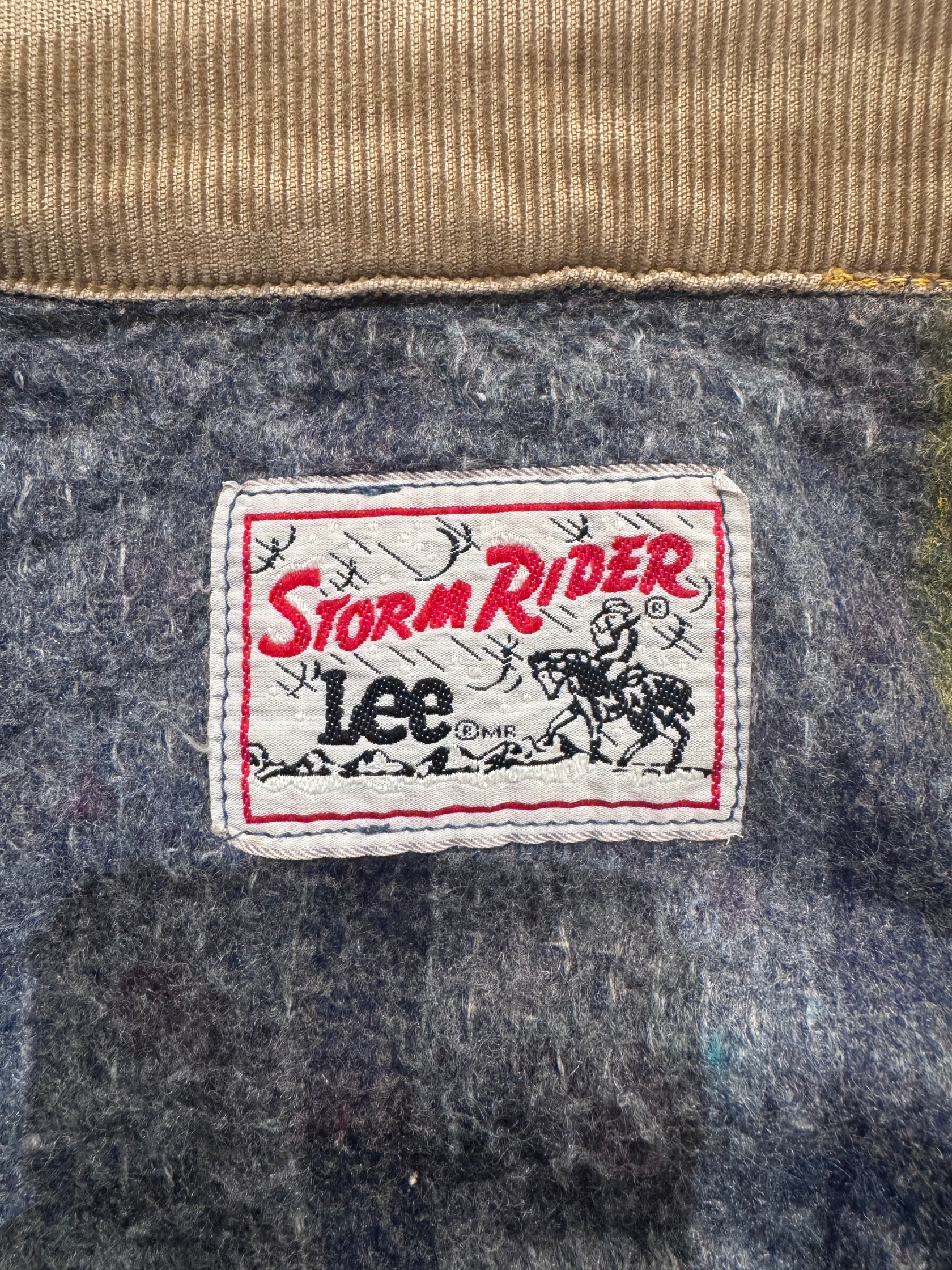 90's Lee「STORM RIDER」裏地付きデニムジャケット