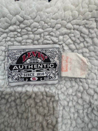 90's Levi's「AUTHENTIC」デニムボアジャケット