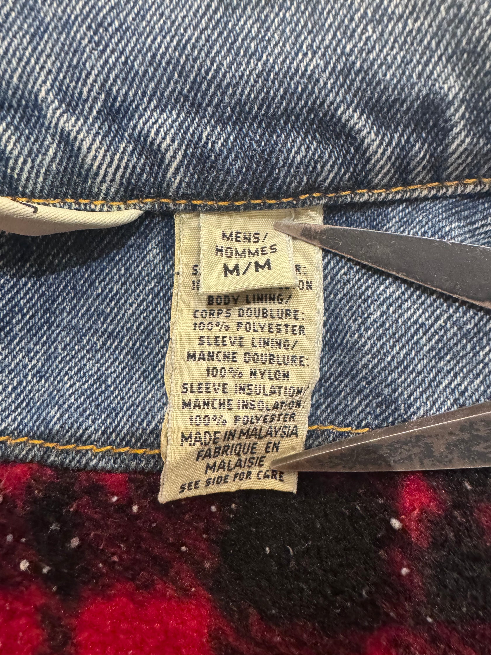 00's Eddie Bauer 裏地付きデニムジャケット