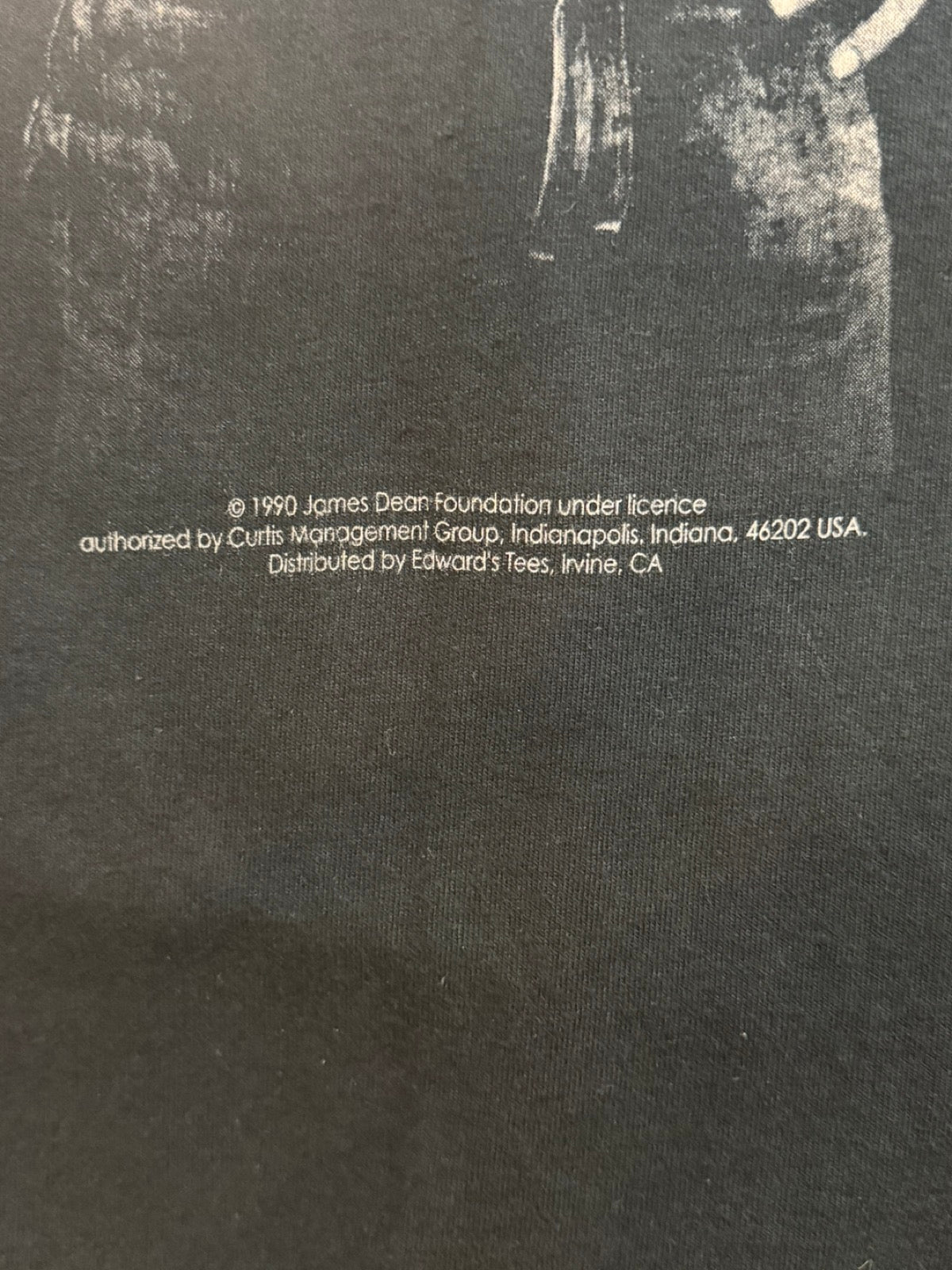 90's JAMES DEAN「Portrait」Tシャツ