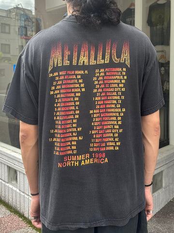 90's METALLICA「Summer 1998 North America」バンドTシャツ