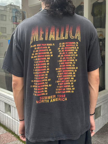 90's METALLICA「Summer 1998 North America」バンドTシャツ