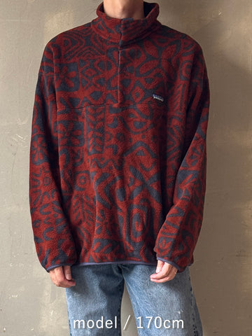 90's PATAGONIA「Synchila Snap-T」フリースプルオーバー　
