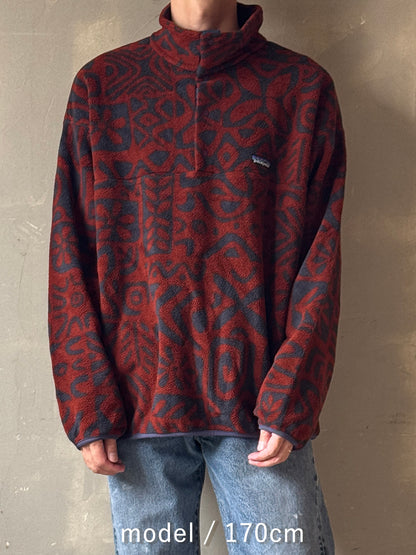 90's PATAGONIA「Synchila Snap-T」フリースプルオーバー　