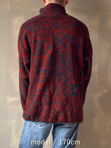 90's PATAGONIA「Synchila Snap-T」フリースプルオーバー　