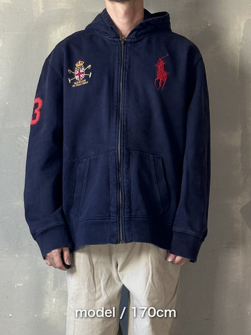 00's POLO BY RALPH LAUREN ジップパーカー