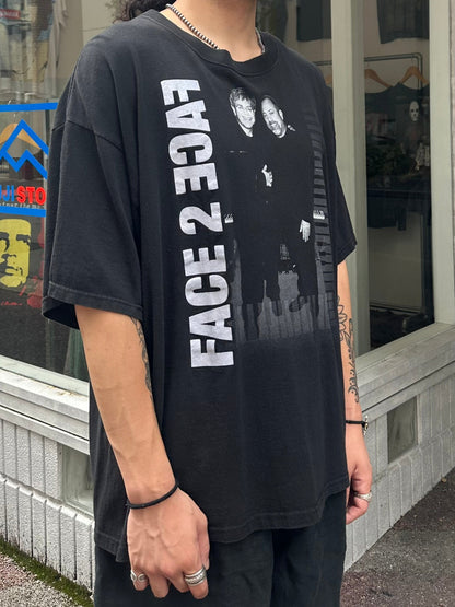 00's BILLY JOEL＆ELTON JOHN「Face To Face tour 2002」バンドTシャツ