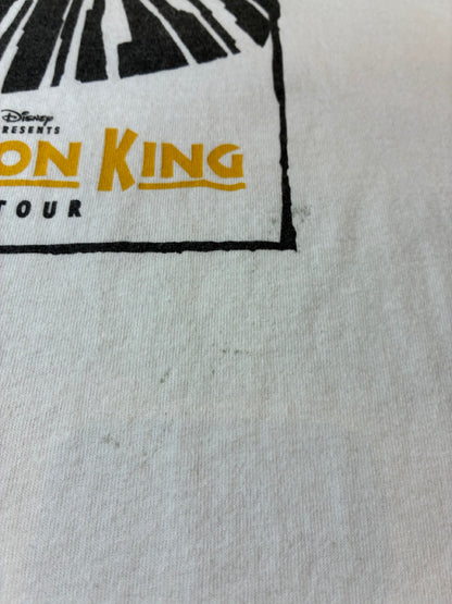 00's DISNEY「THE LION KING THE BROADWAY MUSICAL」キャラクターTシャツ