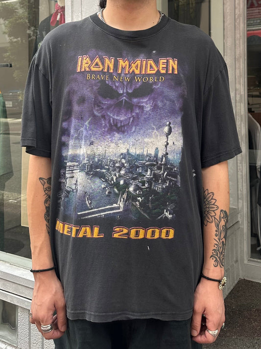 90's IRAN MAIDEN「METAL 2000」バンドTシャツ