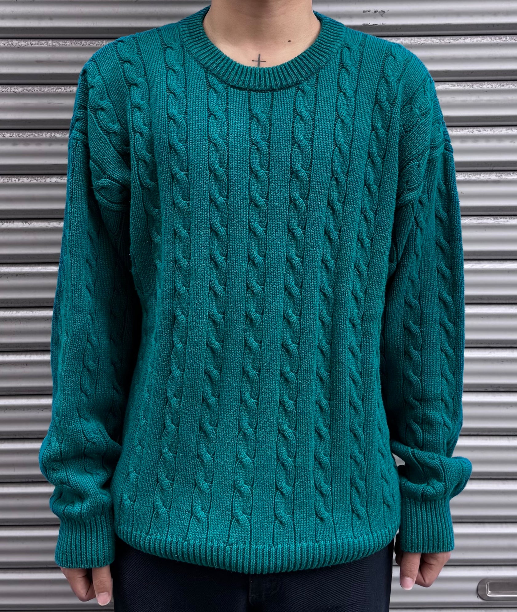 90’s Eddie Bauer ケーブルニット