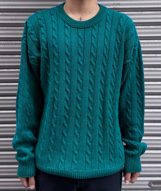 90’s Eddie Bauer ケーブルニット