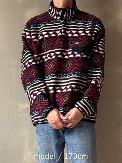 10’s PATAGONIA 「Synchilla Snap-T」フリースプルオーバー