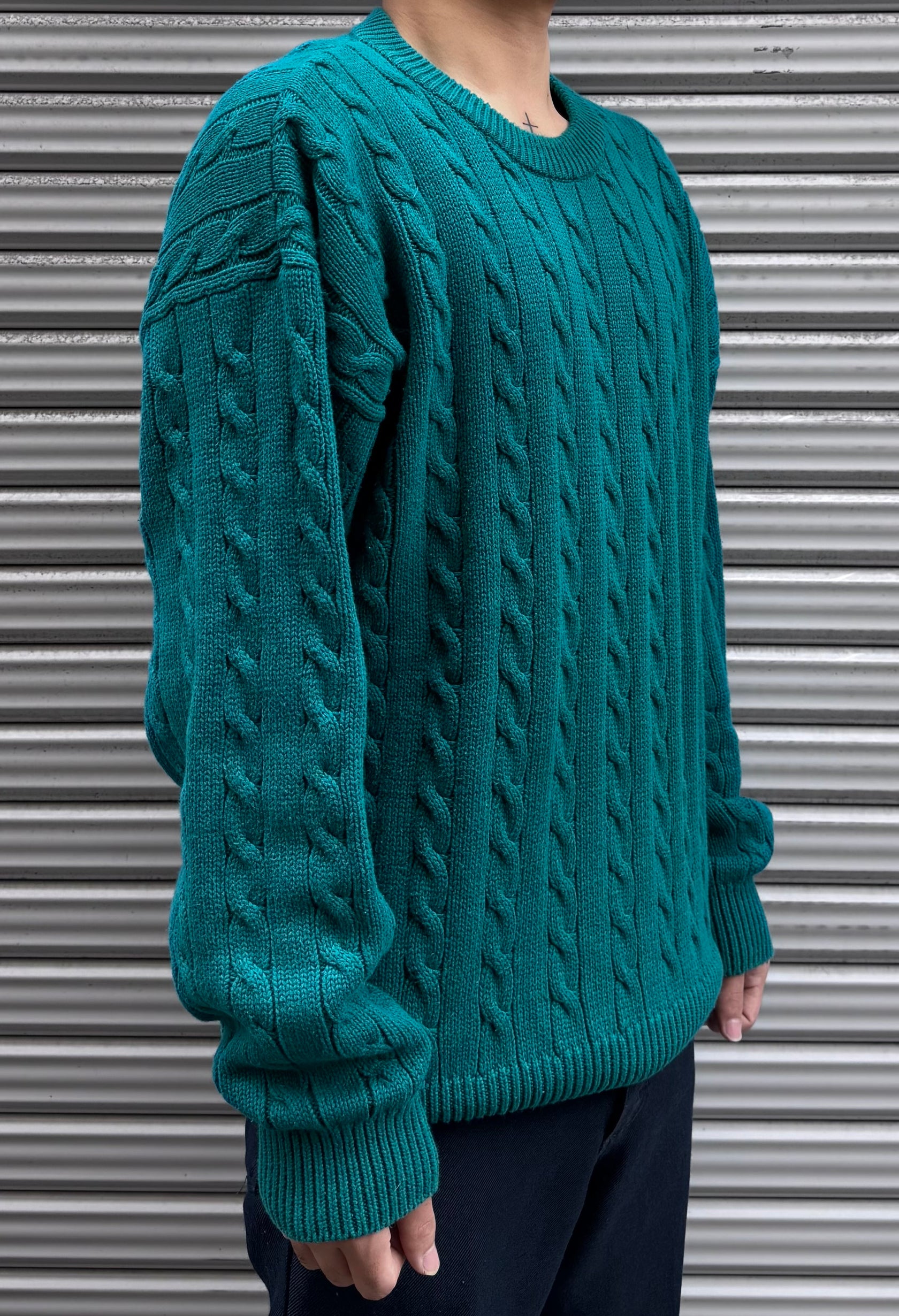 90’s Eddie Bauer ケーブルニット