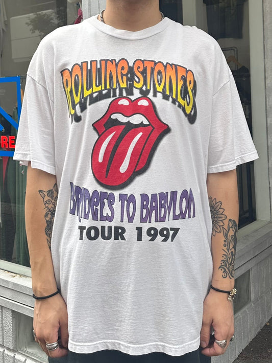 ROLLING STONES 「Bridges To Babylon Tour」バンドTシャツ