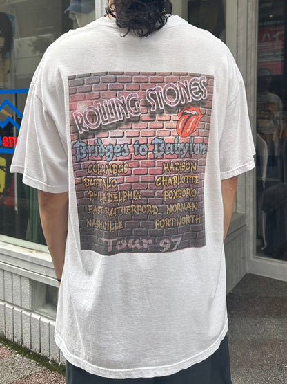 ROLLING STONES 「Bridges To Babylon Tour」バンドTシャツ