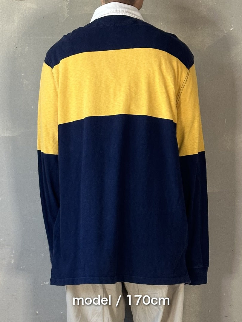 00's POLO RALPH LAUREN ラグビーシャツ